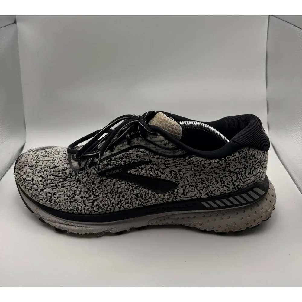 Brooks Adrenaline GTS 20 Running Shoes Mens 11 Grey Black Good 1103071D156